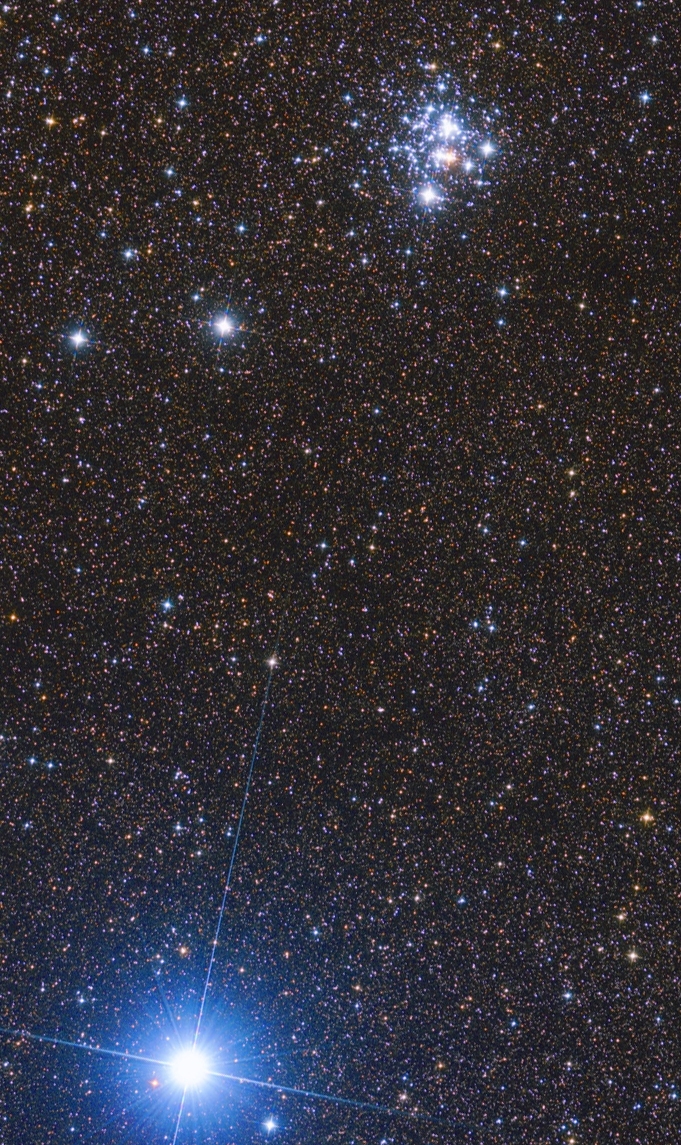 NGC 4755 Éder Iván 20 cm-es asztrográffal készült fotóján.