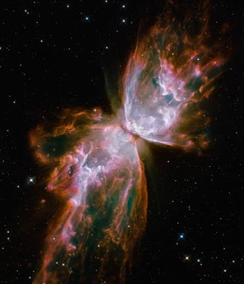 NGC 6302 Hubble Space Telescope (HST) image (resized).