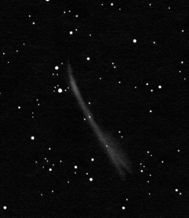 NGC 2736, pozitívba fordított rajz.