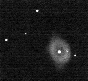 NGC 3132, pozitívba fordított rajz.