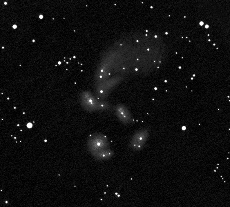 NGC 6334 drawing inverted into positive.