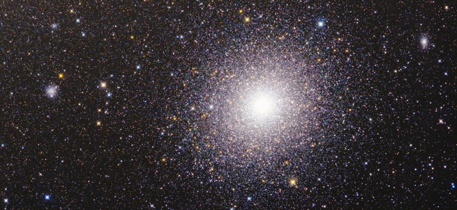 NGC 104 Éder Iván 20 cm-es asztrográffal készült fotóján.