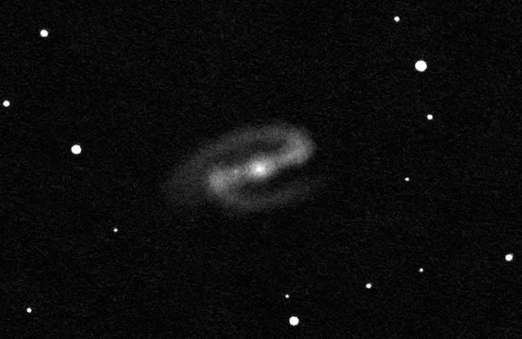 NGC 1300 rajz 40 cm-es Newton távcsővel.