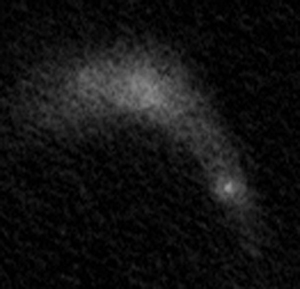 NGC 6745 rajz 40.5 cm-es Newton távcsővel.