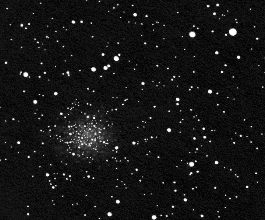 NGC 7789, pozitívba fordított rajz.
