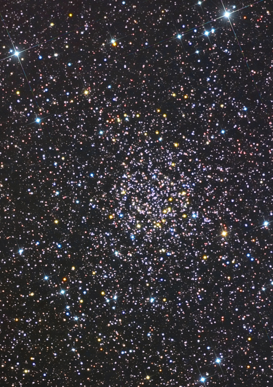 NGC 7789 az MTM Observatory 15 cm-es távcsővel (TOA 150 F5.8) készült fotóján.