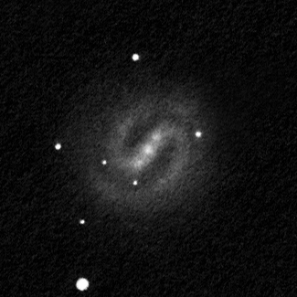 NGC 4535 rajz 40.5 cm-es Newton távcsővel.