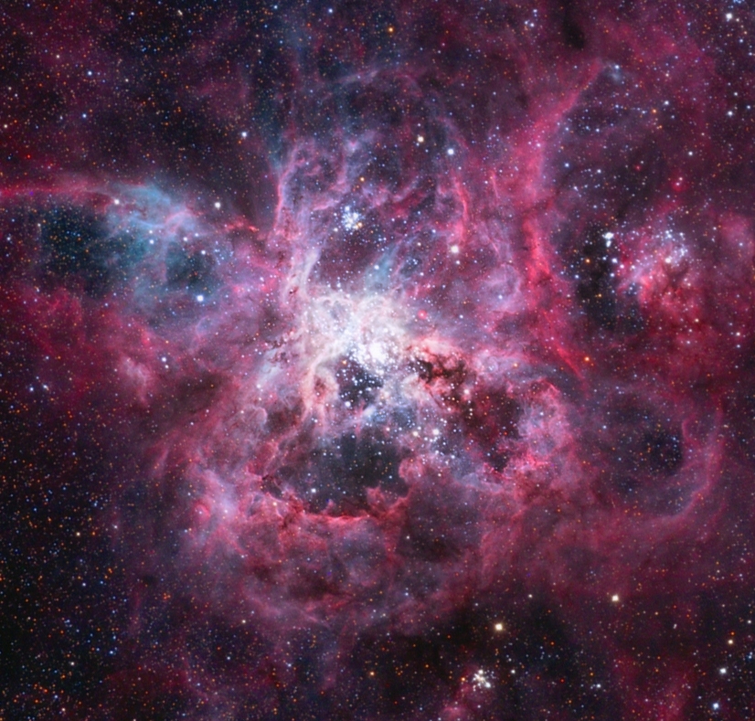 NGC 2070 photograph by László Francsics using a 51 cm CDK telescope.