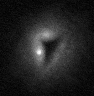 NGC 1999, 40cm-es távcsővel készült rajz.