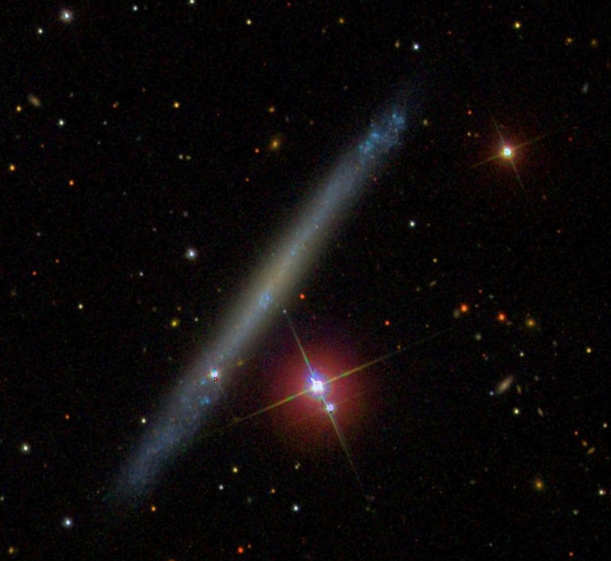 IC 2233  photograph made by the Sloan Digital Sky Survey's 2.5m telescope.