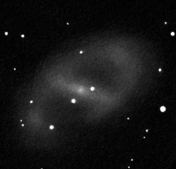 NGC 6300 drawing using a 16" Newtonian telescope.