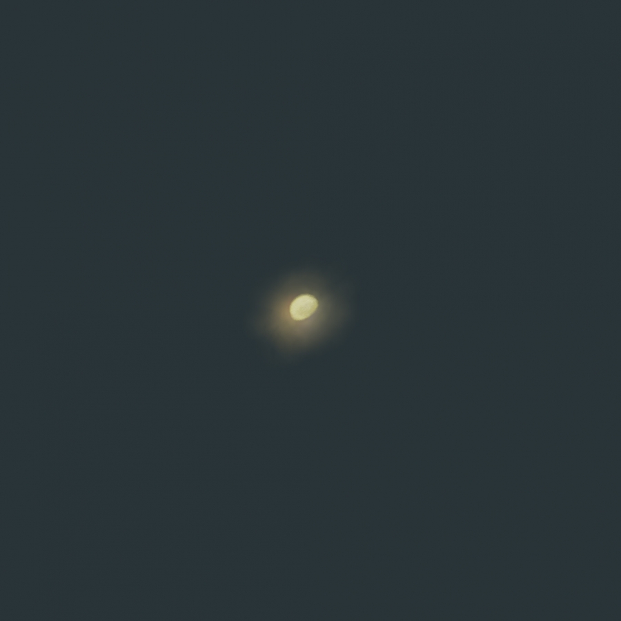 Merkúr rajz, 2020.05.21. 10cm-es távcsővel.