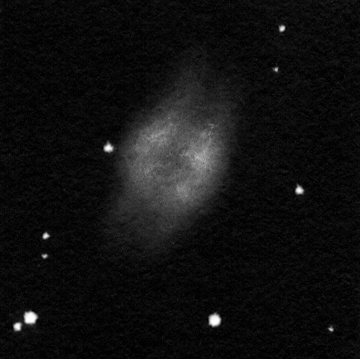 NGC 2818 drawing inverted into positive.