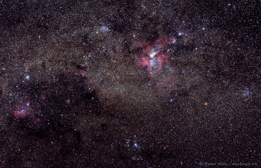 Eta Carinae-köd és környezete